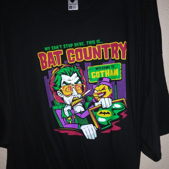 Tee Fury Other - Bat Country T-Shirt